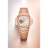 Seiko Nautiko Rose Gold White Open Heart