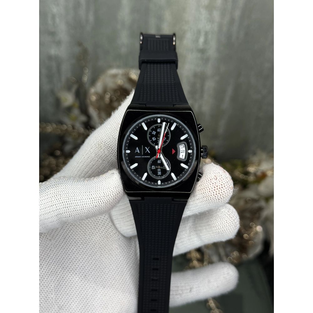 Arman i Exchange Oliver All Black Premium Chronograph Watch