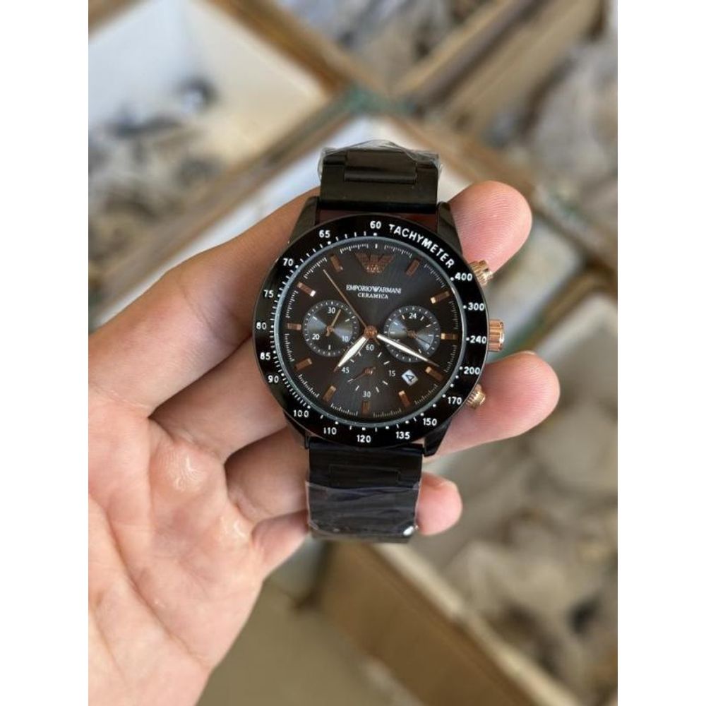 Emporio Arma i Chronograph (All working) Best Quality