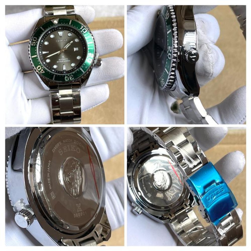 Seiko Prospex Asia Pacific Silver Green AT498