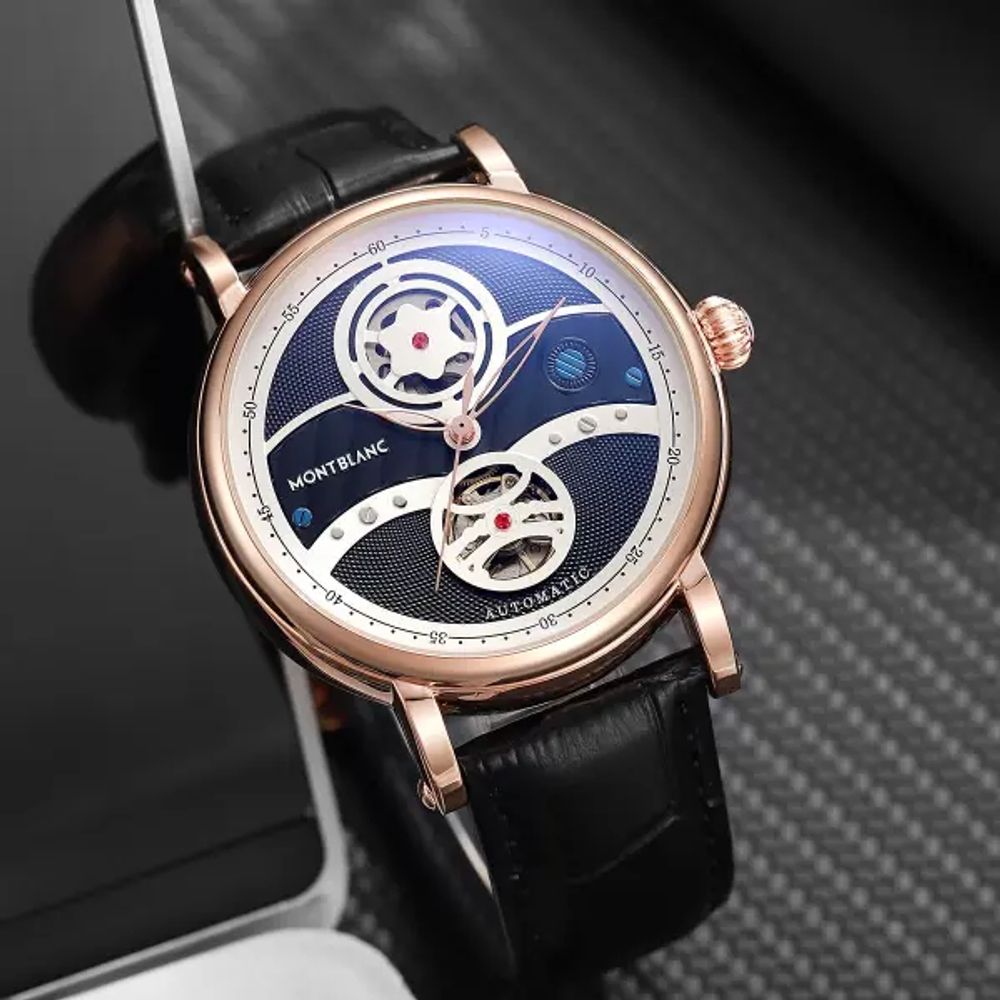Montblanc Star Legacy Nicolas Rieussec Chronograph style black copper black