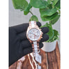 Micheal Kors Bradshaw Twotone White Dial AT433