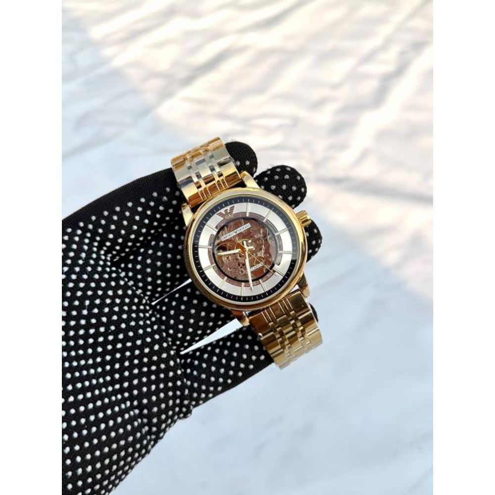 Emporio Arrwa%_ni Skeleton Automatic