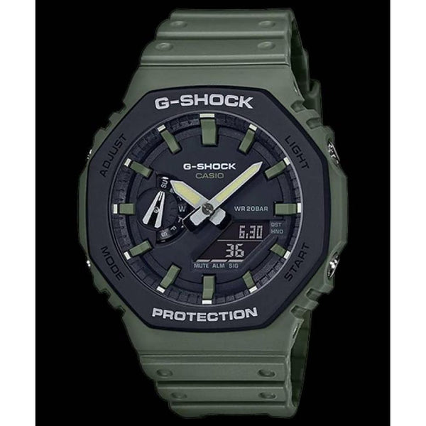 Casio G Shock Ga2100 full green