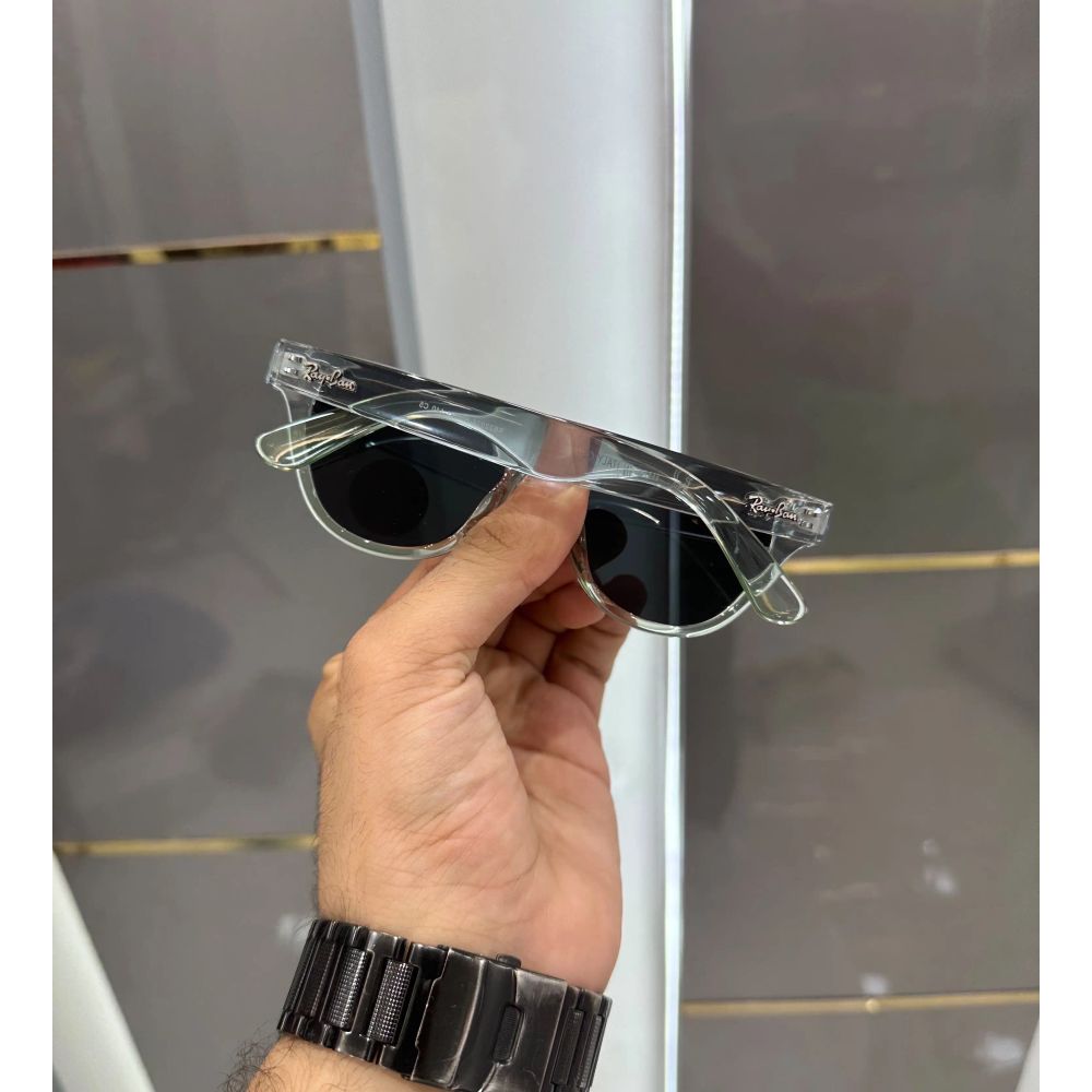 RayBan Ice Black Premium Shades 2024