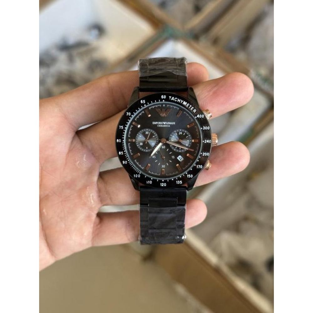 Emporio Arma i Chronograph (All working) Best Quality