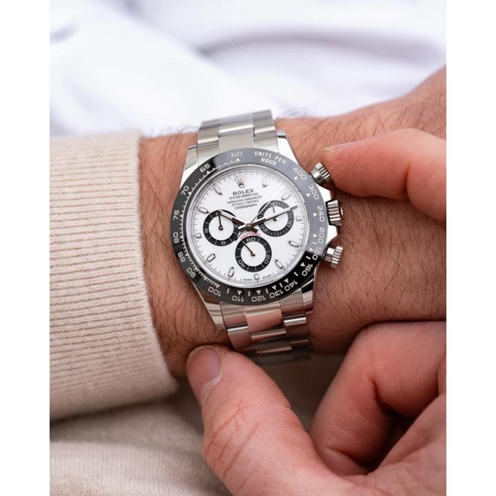 Rolee_x Oyster Perpetual Daytona Chosmograph Silver-White Panda