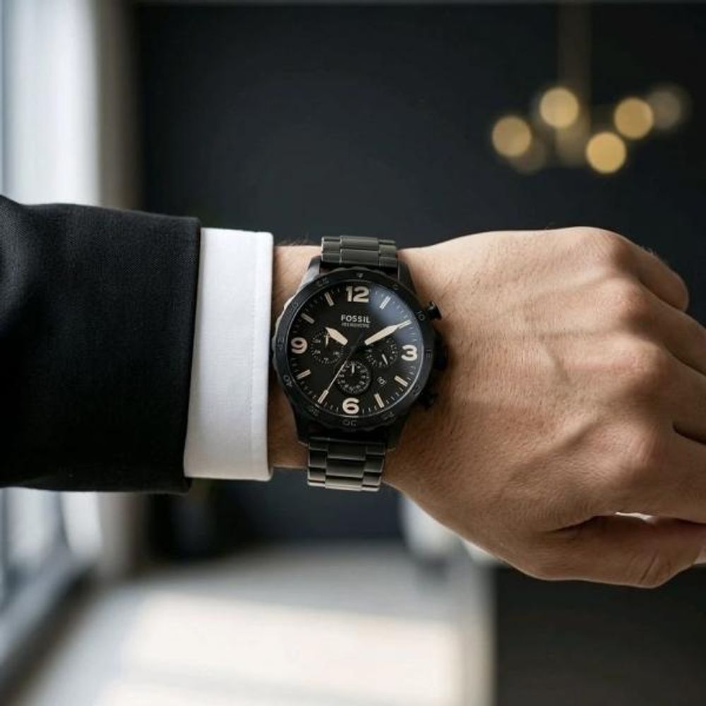 Fossiil 100 Meters JR1356 Nate Chronograph