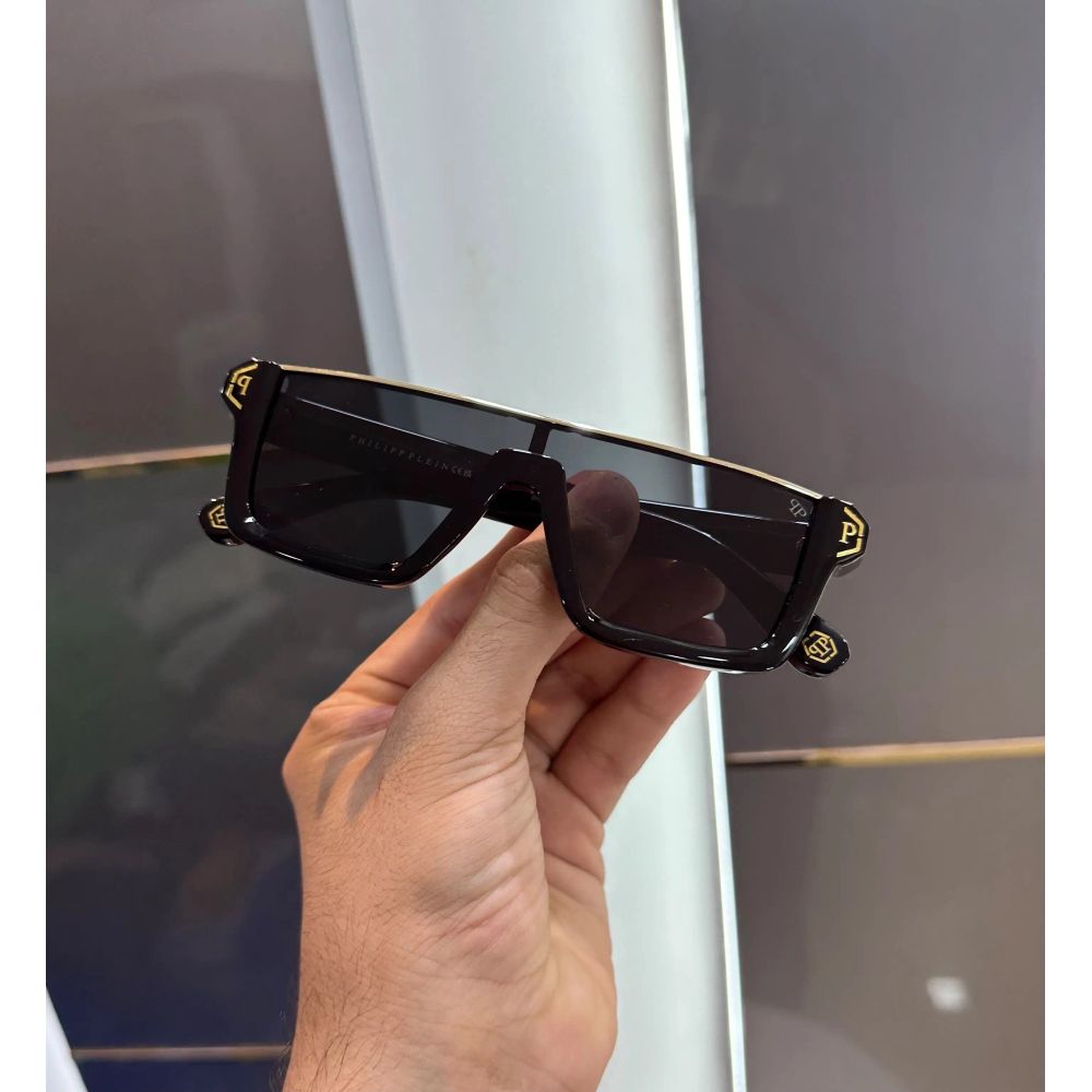 Philipp Plein Gold Black Premium Shades 147