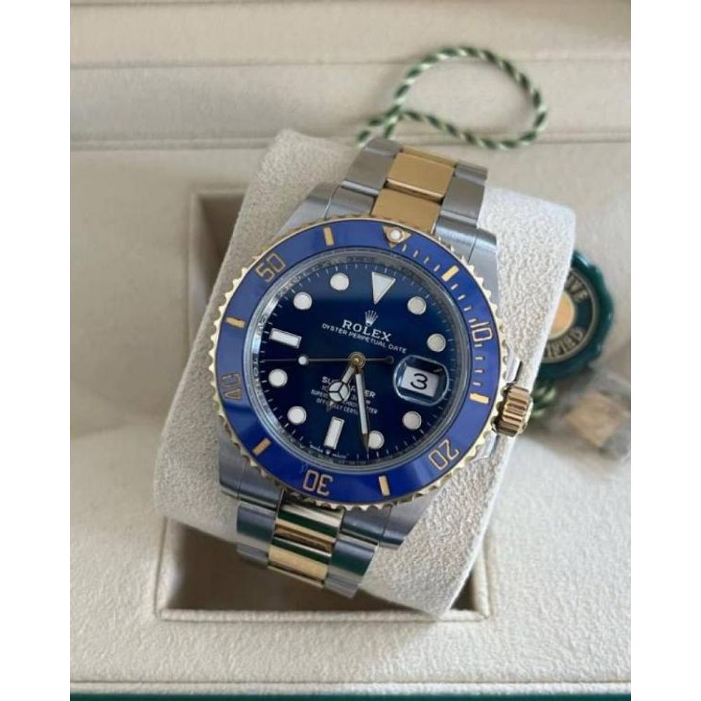 ROLLEX SUBMARINER TT BLUE AUTOMATIC HEAVY 475