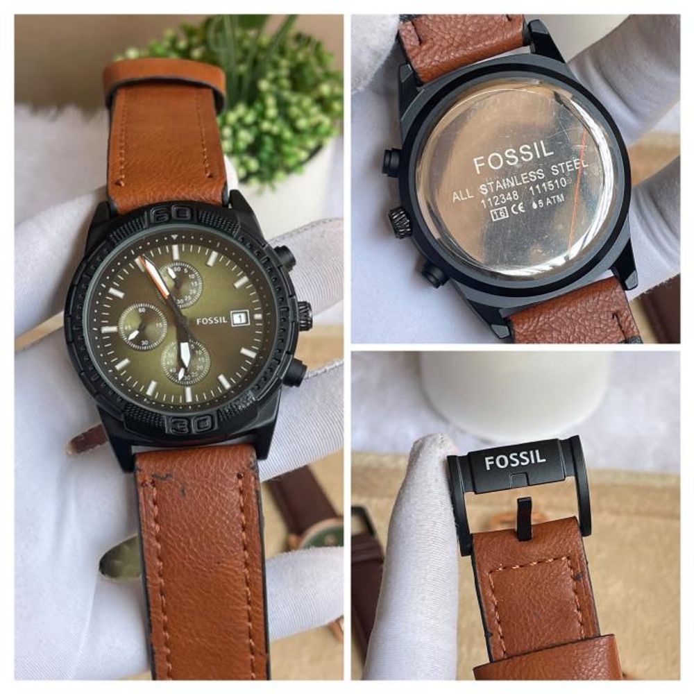 Fosil Bronson FS5856 Chronogrph AT526