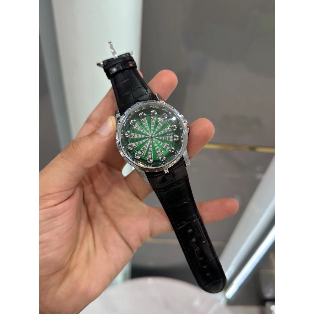 Roger Dubuis Onola Twelve Knights Silver Green Premium Watch