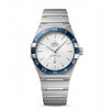 Omegg_a Constellation Co-Axial Chornometer white Dial silver Chorno