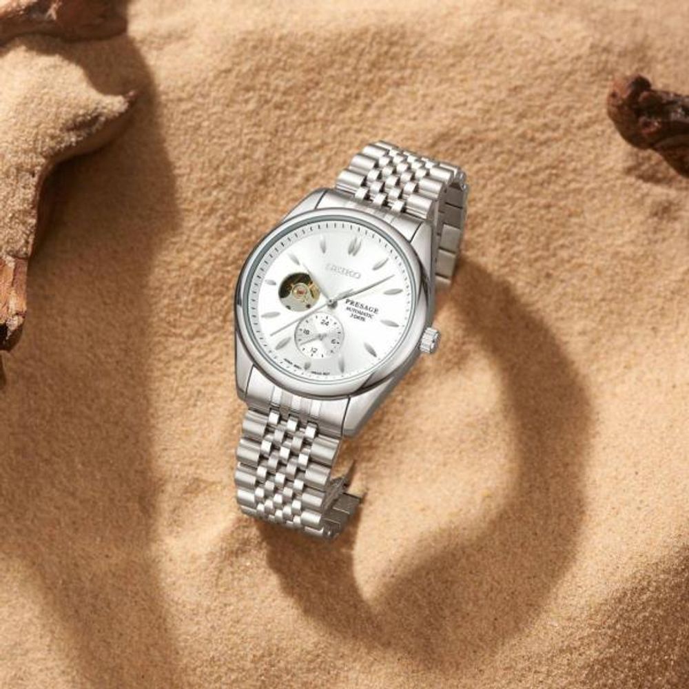 Seiko presage SPB471 Automatic silver White