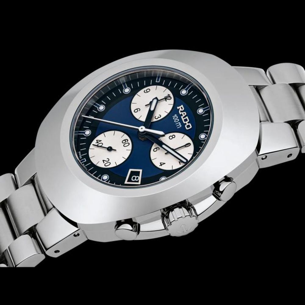 Radd_o 100M Chronograph AAA-QUALITY silver blue