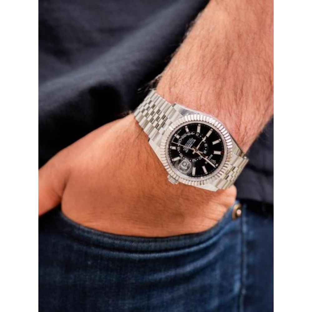 Role ex SKY DWELLER SWISS MOVEMENT WORKING LIKE AUTO 324