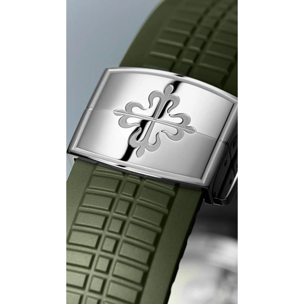 Pate_ek Philippe Aquanaut 5167R-001 Green silver Green