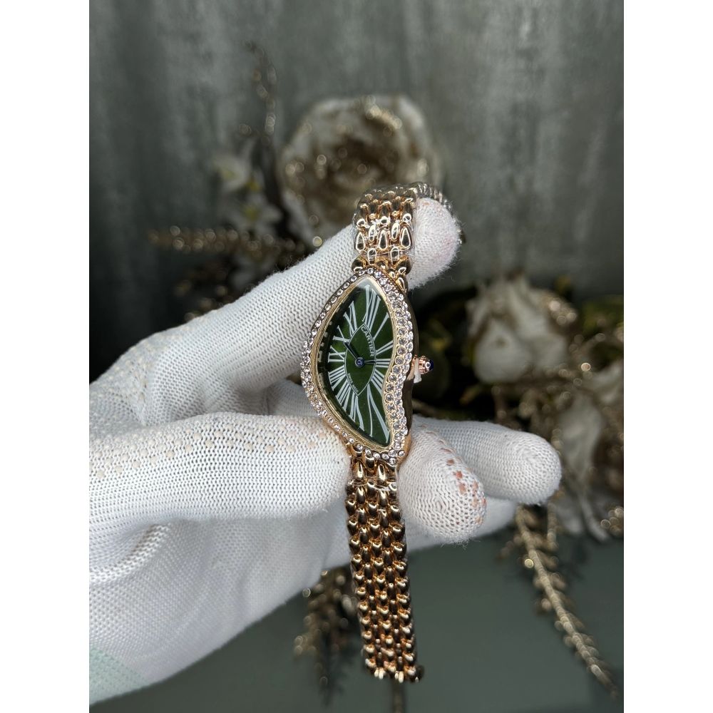 Cartie r RoseGold Green Premium Ladies Watch