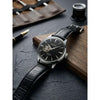Seik o Presage Automatic Leather Open Heart