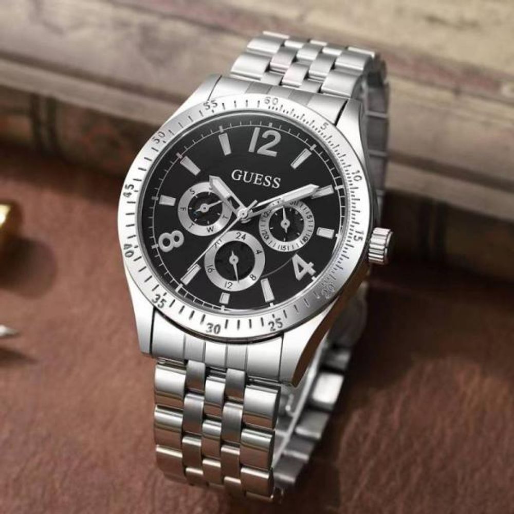 Guess Chronograph (All Working) Stainless Steel