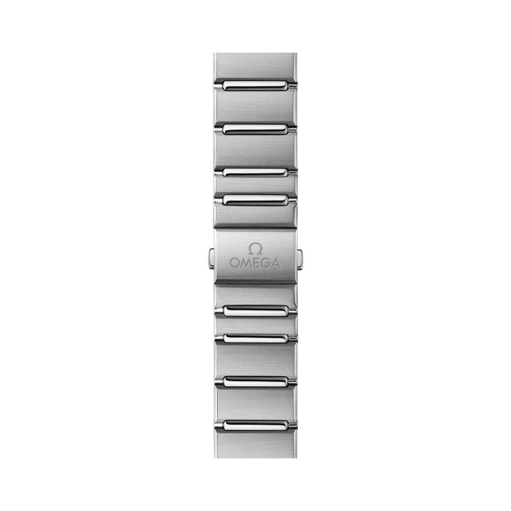 Omegha Constellation 41 mm Meteorite Watch silver green design