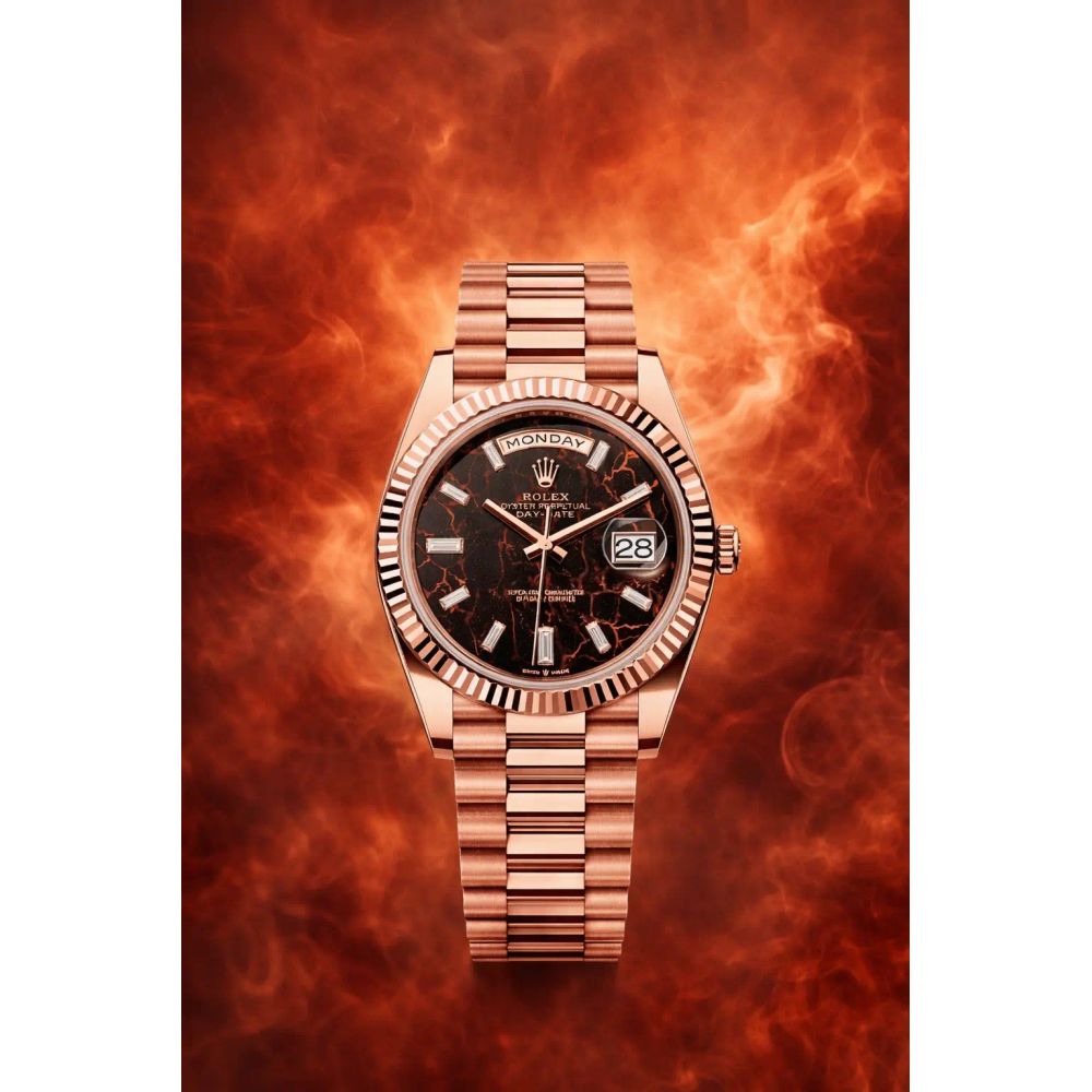 Rolex Day-Date 40mm Eisenkiesel