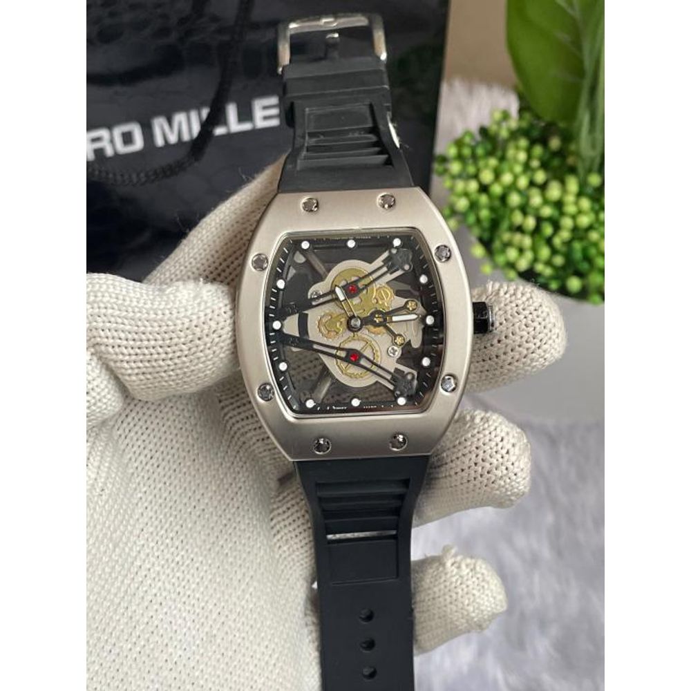 SALEAT Richard Mille RM 35-01 Grey Black Belt AT391