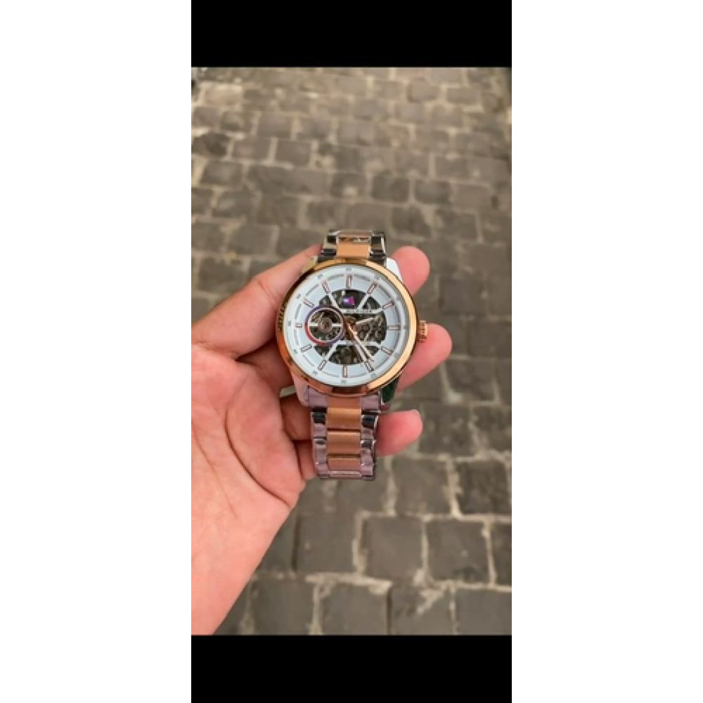 Tommy Hilfigar Automatic Copper White