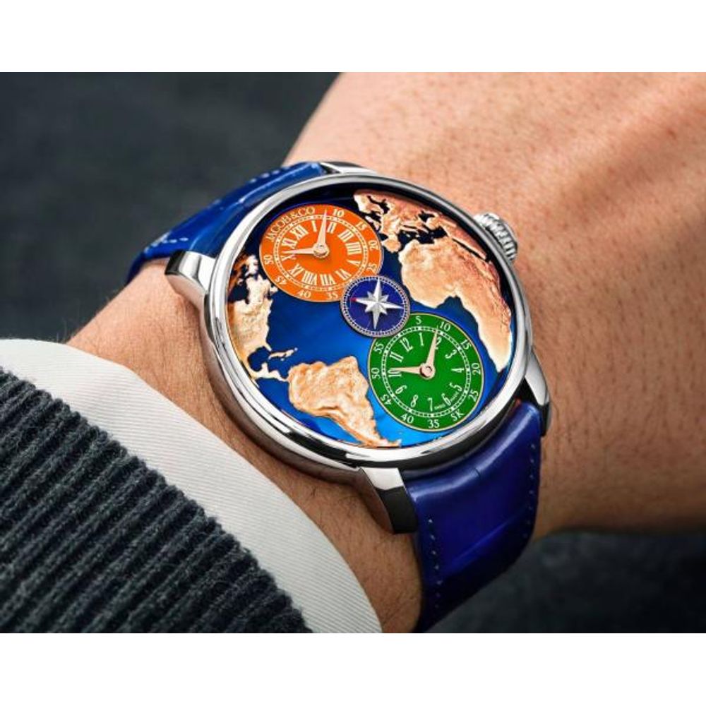 Jacob & Co. The World Is Yours Dual Time Zone MAD Paris 1037