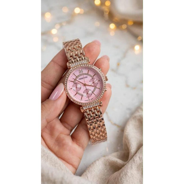 Swarovsky_Chronograph_Pink