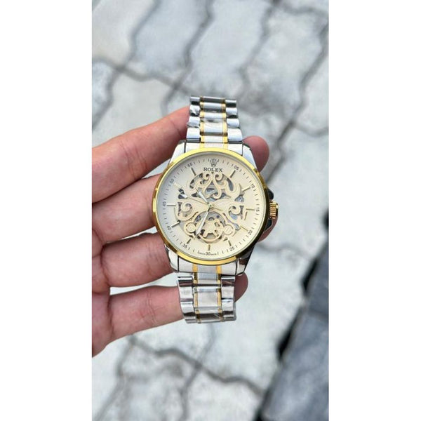 Rollex automatic skeleton open heart open back