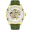Tommmy Hilfige_r Automatic Silicon Green-Gold-White