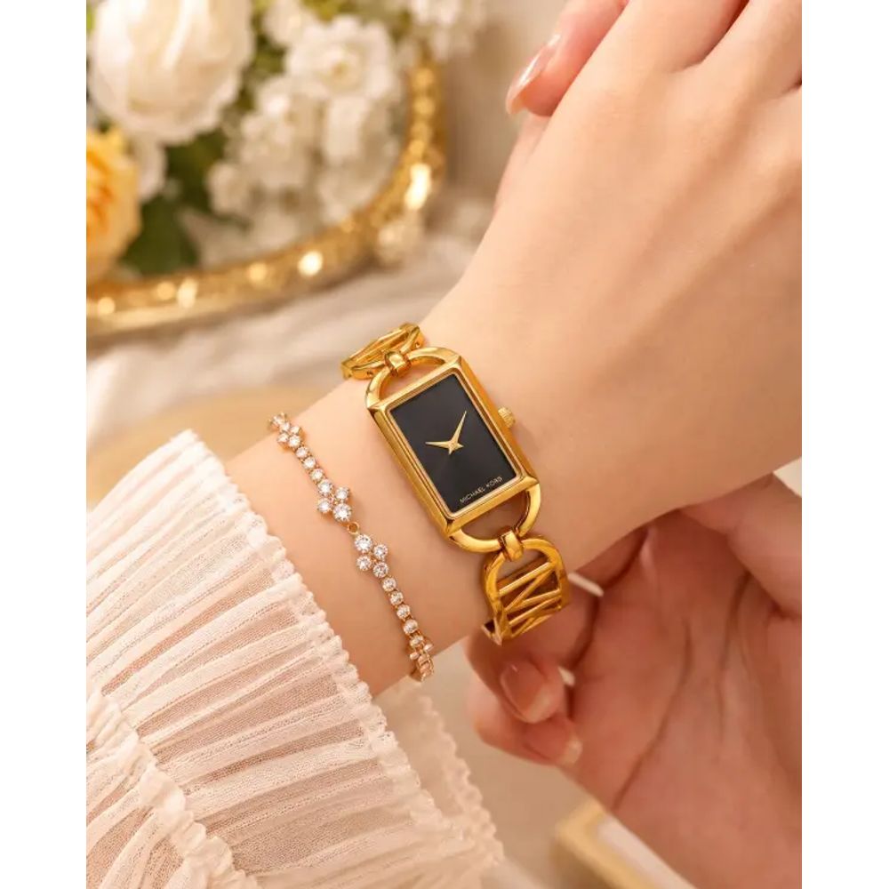 Michael_l Kors Empire Gold-Black