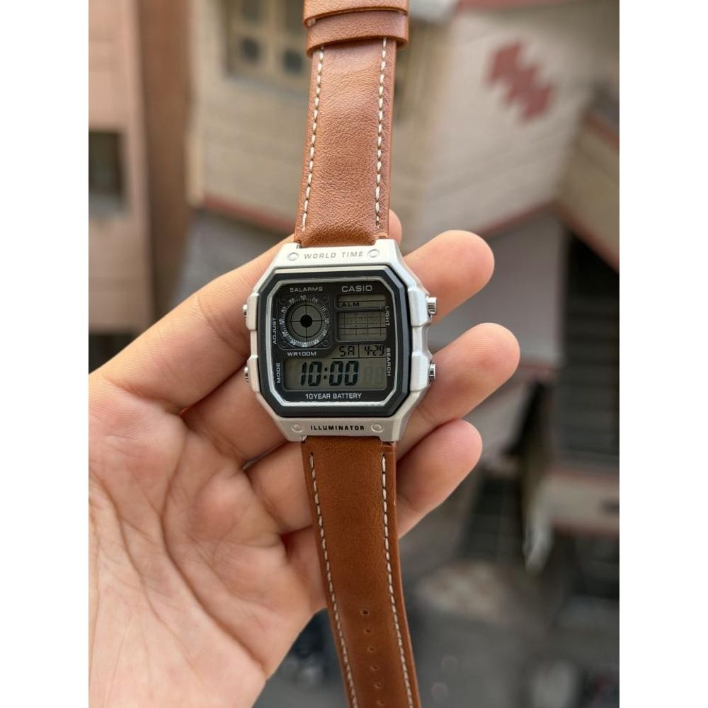 CASIO ILLUMINATOR WORLD TIME METAL QUALITY