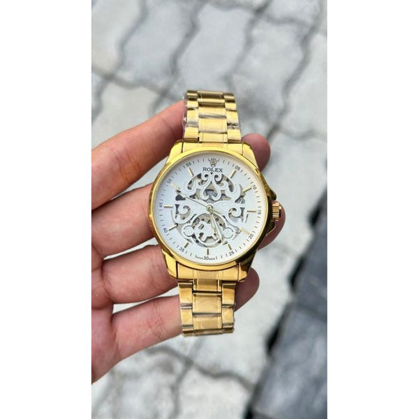 Rollex automatic skeleton open heart open back