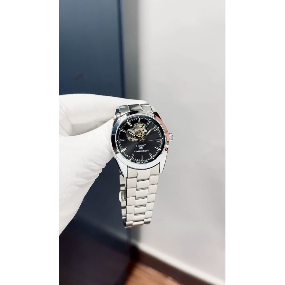 Tisso t Powermatic 80 Silver Black