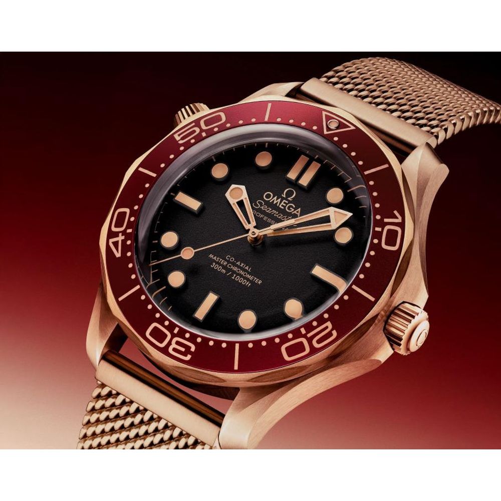 Omegg_a Seamaster Diver 300M Automatic copper