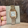 cartiar santos ladie 36 mm rose white 644