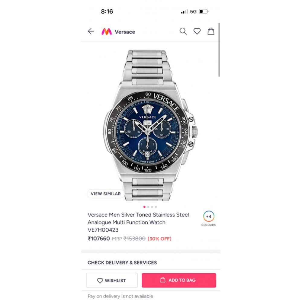 Versace Chronograph (All working)