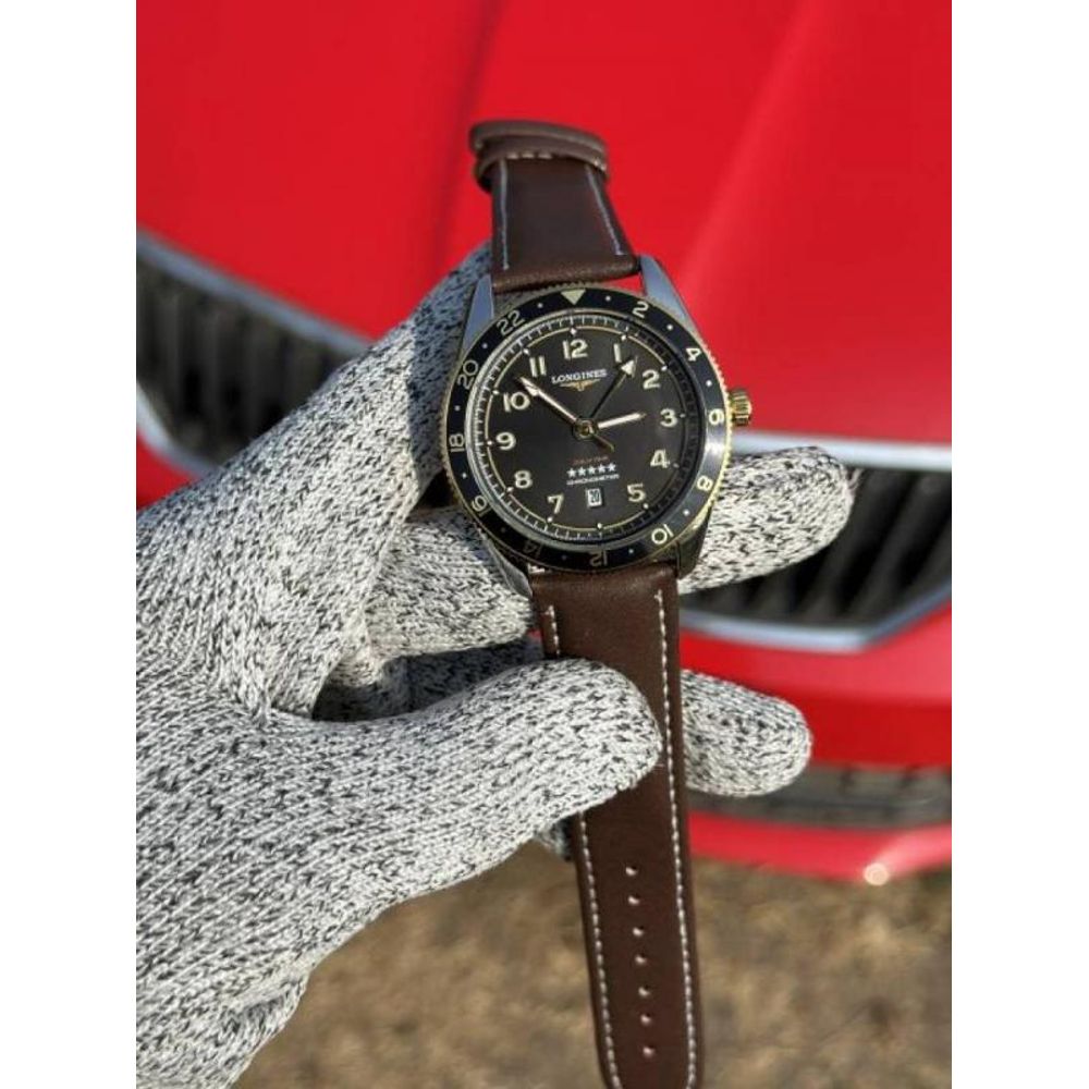 Longine Chronometer Premium Quartz Brown
