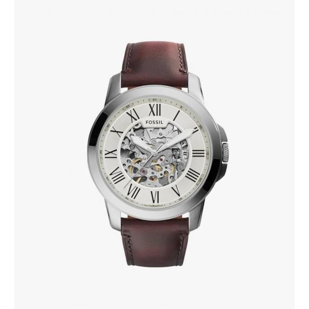 Fossii_l Grant Automatic brown silver white