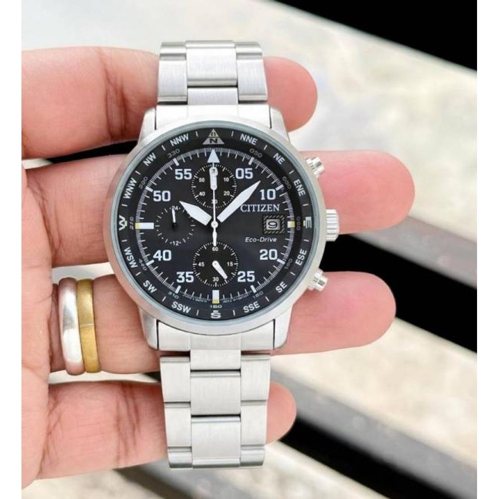 Citizen Eco Drive Chronograph ( All Working ) Fix