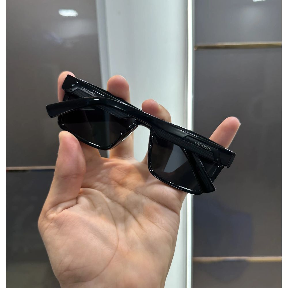 Lacost e All Black Glossy Premium Shades 328