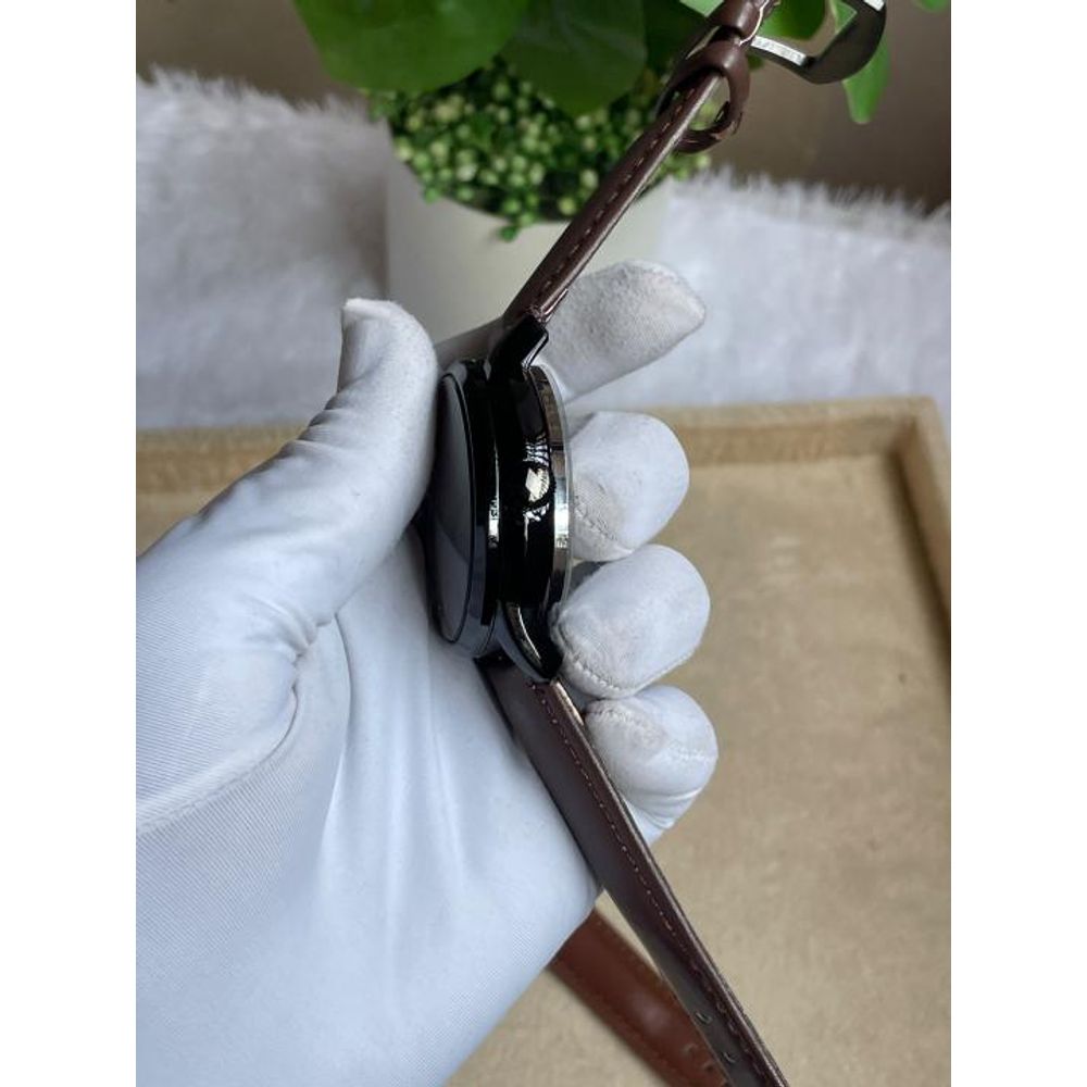 FOSIL TOWNSMAN AUTOMATIC DARK BROWN LEATHER BELT AT165