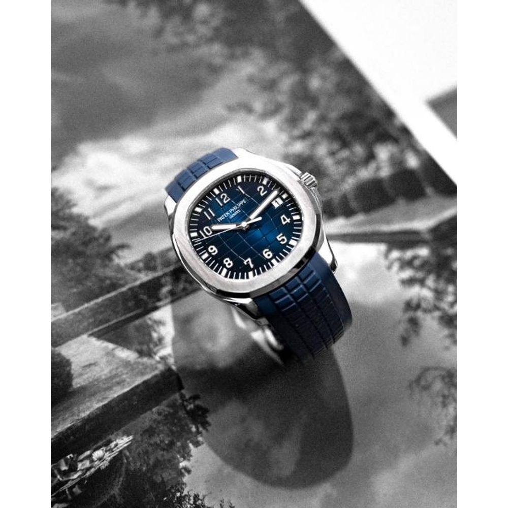 Pate_ek Philippe Aquanaut 5167R-001Bettry blue silver blue