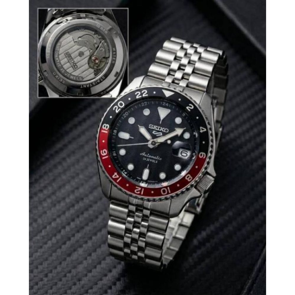 SEIK O 5 SPORTS GMT OG LOCK PEPSI 299