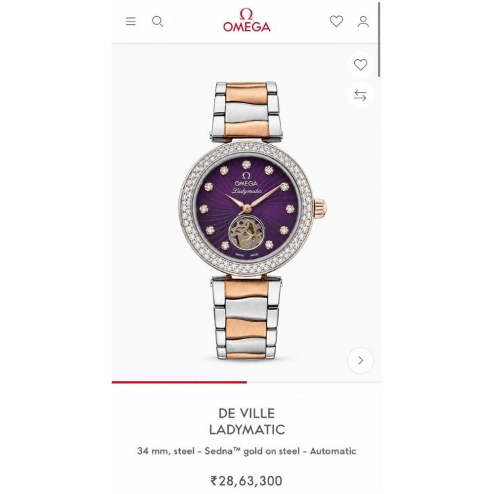 Omeg Ladymatic Watch For Her 790