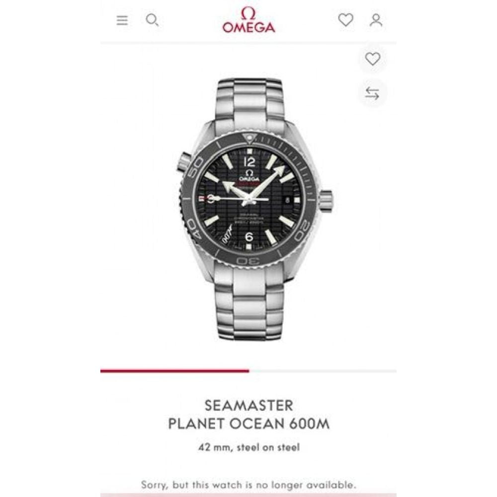 seamaster planet ocean 600m