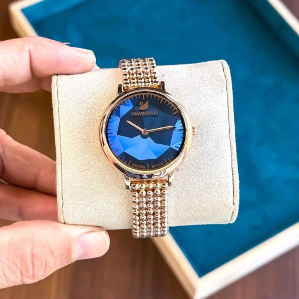 SWAROVSKY LADIESWACH ROSE BLUE