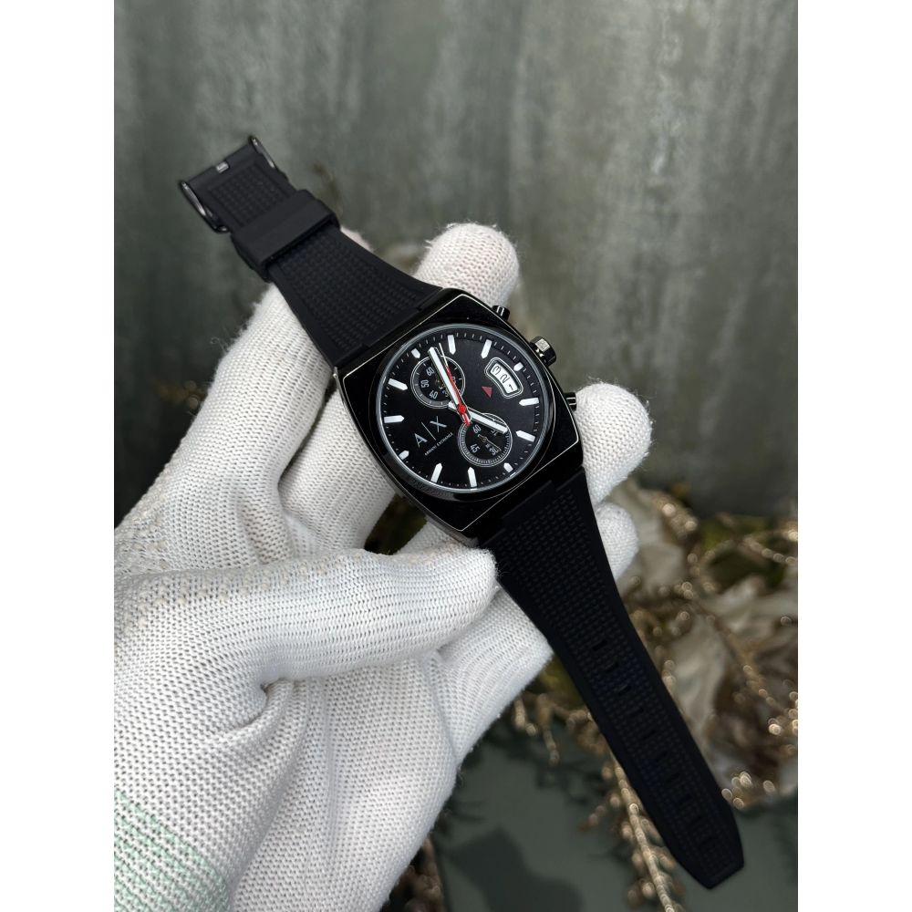 Arman i Exchange Oliver All Black Premium Chronograph Watch